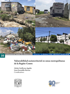 cover image of Vulnerabilidad socioterritorial en zonas metropolitanas de la Región Centro